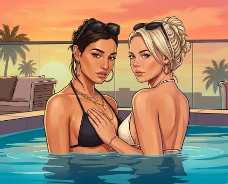 Choose the best pornstars as a GTAVI character! 
