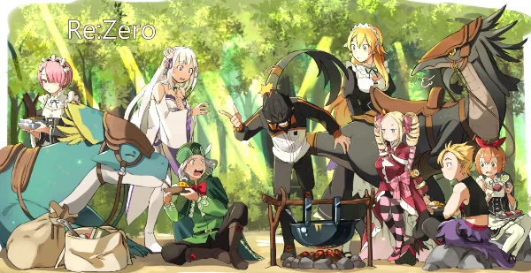 Emilia's camp includes the main characters of the anime Re Zero. Find out which one of them you are.