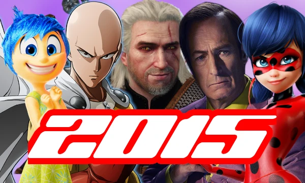I suggest you to choose the best anime, cartoons, movies, TV series, and games that were released in 2015. There are no second, third, etc. seasons of projects started in previous years.