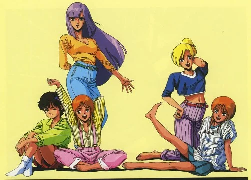 Anime series that began broadcasting these years