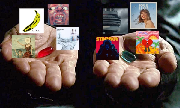 This tournament contains top 128 albums of all time according to RateYourMusic com, with all the most diverse genres: from country to gangsta rap