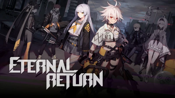 Eternal Return is a multiplayer battle royale game with elements of MOBA and survival. 
Warning: Some characters are represented in skins, not in the original splash art.