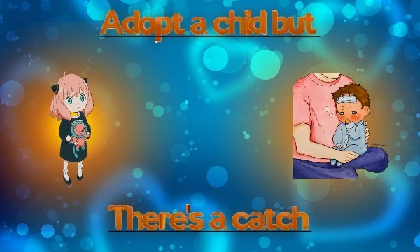 Your task is to adopt a child who will have one "BUT". The test contains both characters and just children's art.